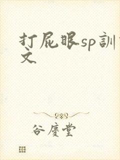 打屁眼sp训诫文