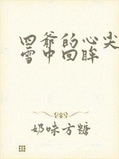 四爷的心尖宠妃雪中回眸