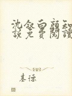 沈叙白颜知寒小说免费阅读最新章节