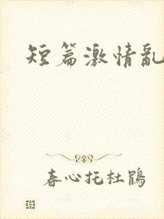 短篇激情乱小说