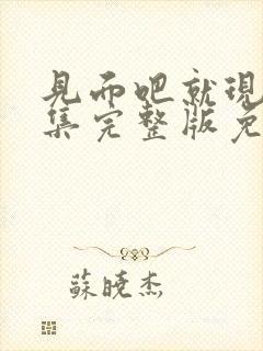 见面吧就现在全集完整版免费观看