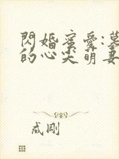 闪婚蜜爱:慕少的心尖萌妻