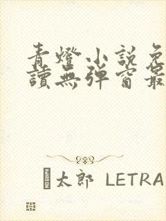 青灯小说免费阅读无弹窗最新章节