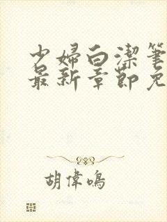 少妇白洁笔趣阁最新章节免费阅读