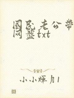 国民老公带回家网盘txt