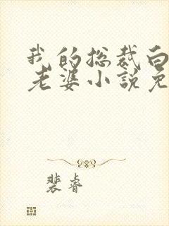 我的总裁白富美老婆小说免费