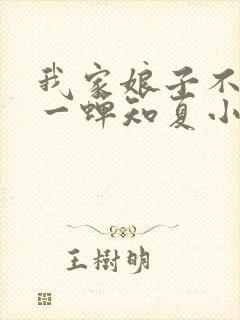 我家娘子不对劲一蝉知夏小说全集看