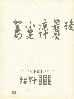 贺小凉最后的结局是什么