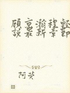 顾京瀚程轻轻小说最新章节免费阅读