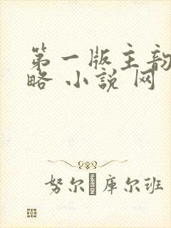 第一版主韵母攻略 小说 网封面