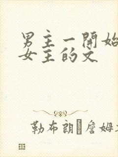 男主一开始不爱女主的文