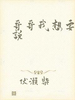 哥哥我想要h小说