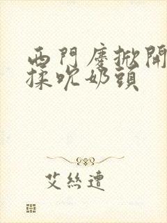 西门庆掀开奶罩揉吮奶头