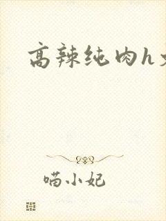 高辣纯肉h文封面