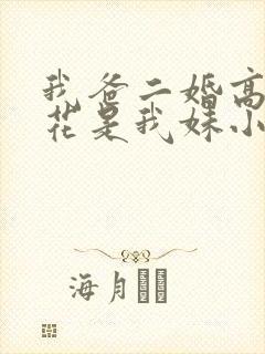 我爸二婚高冷校花是我妹小说