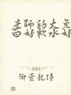 老师的大兔子好白好软水好多