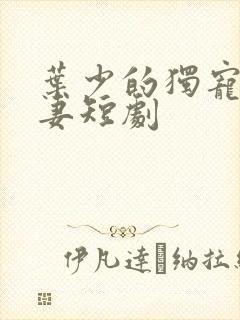 叶少的独宠小娇妻短剧