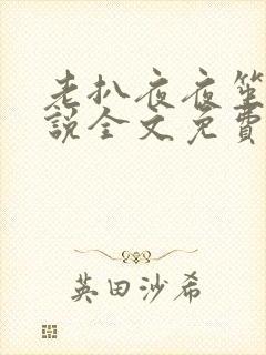 老扒夜夜笙歌小说全文免费阅读