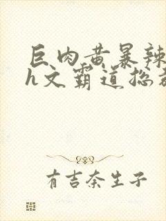 巨肉黄暴辣文高h文霸道总裁