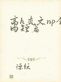 高h爽文np全肉短篇