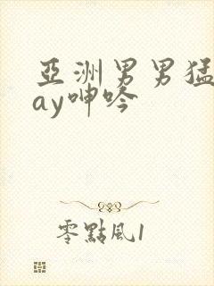 亚洲男男猛男gay呻吟