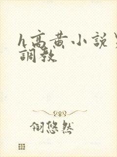 h高黄小说男男调教