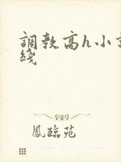 调教高h小说在线