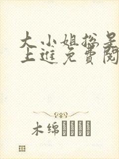 大小姐总是不求上进免费阅读封面