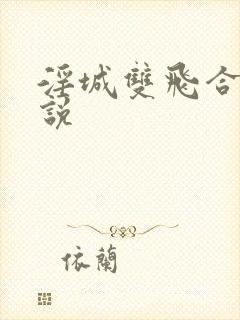 淫城双飞合集小说