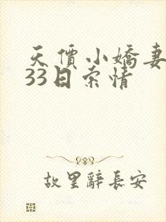 天价小娇妻总裁33日索情