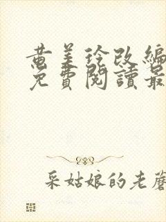 黄美玲改编小说免费阅读最新章节