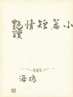 艳情短篇小说阅读