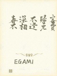 春深不归客清梦不相逢免费