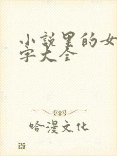 小说里的女主名字大全