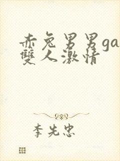 赤兔男男gay双人激情