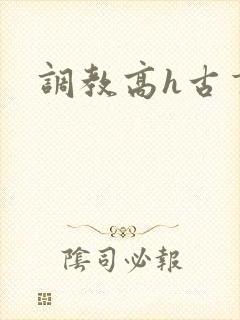 调教高h古言封面