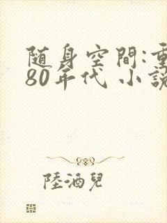 随身空间:重生80年代 小说