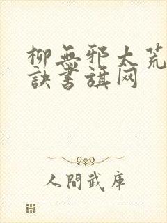 柳无邪太荒吞天诀书旗网