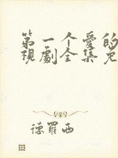 第一个爱的人电视剧全集免费观看