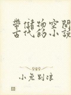 带储物空间穿越古代的小说