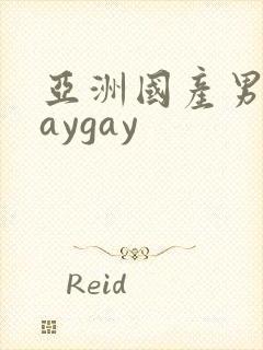 亚洲国产男同gaygay