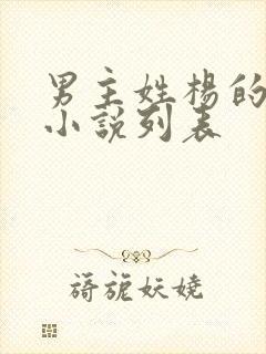 男主姓杨的玄幻小说列表封面