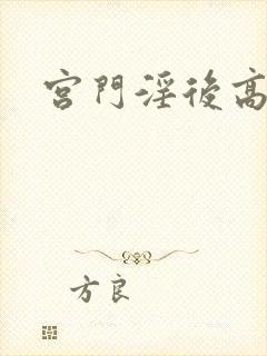 宫门淫后高h