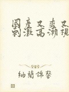 国产又爽又黄又刺激高潮视频