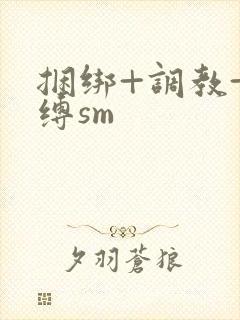 捆绑+调教+束缚sm