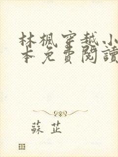 林枫穿越小说全本免费阅读最新更新封面