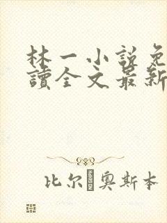 林一小说免费阅读全文最新章节封面