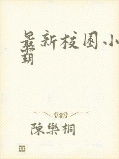 最新校园小说校霸