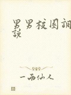 男男校园调教小说封面