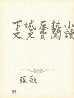 下城反抗小说全文免费阅读最新章节